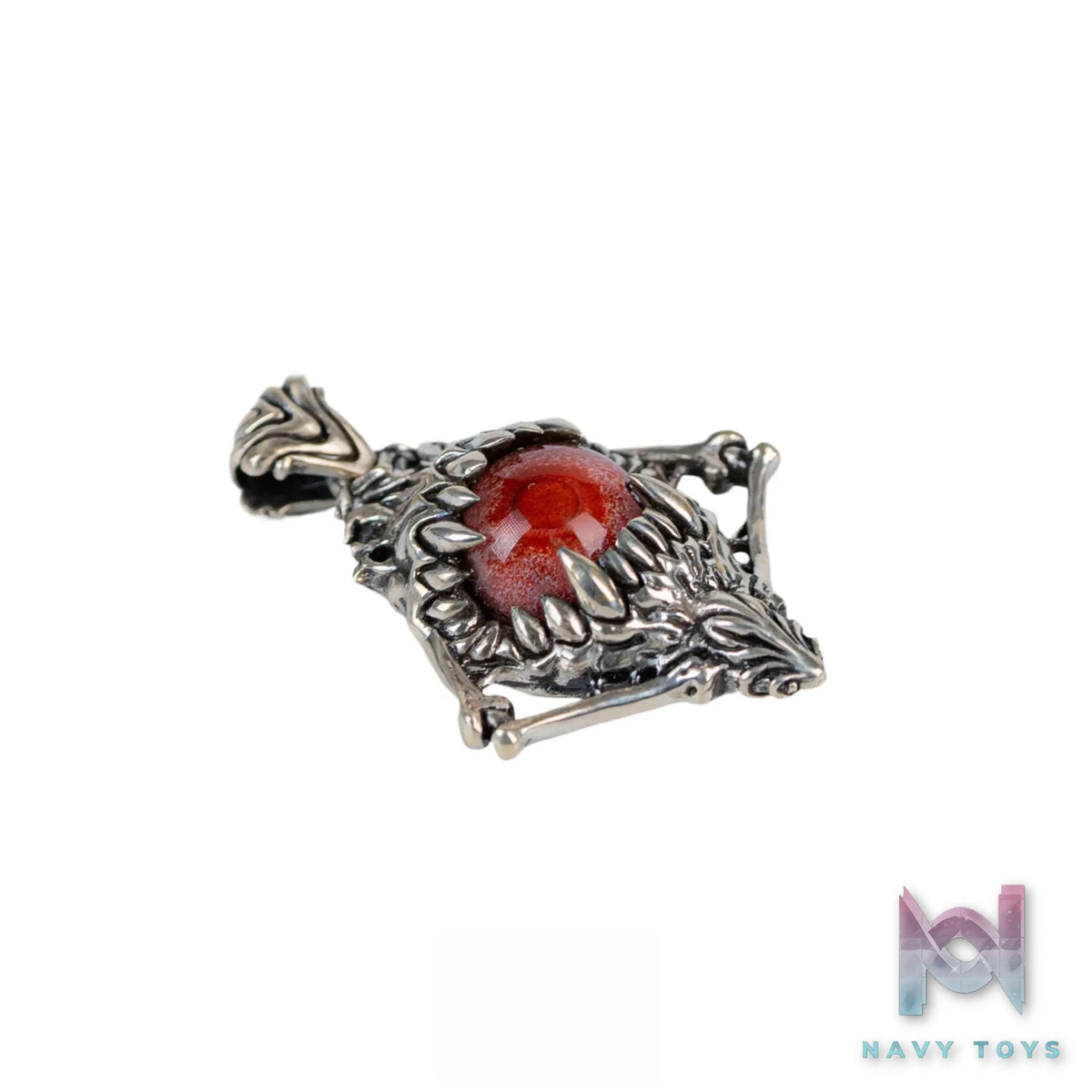 Raven Studio (silver jewelry) – Original Exclusive “Source of Evil” Prosthetic Eye Pendant Original