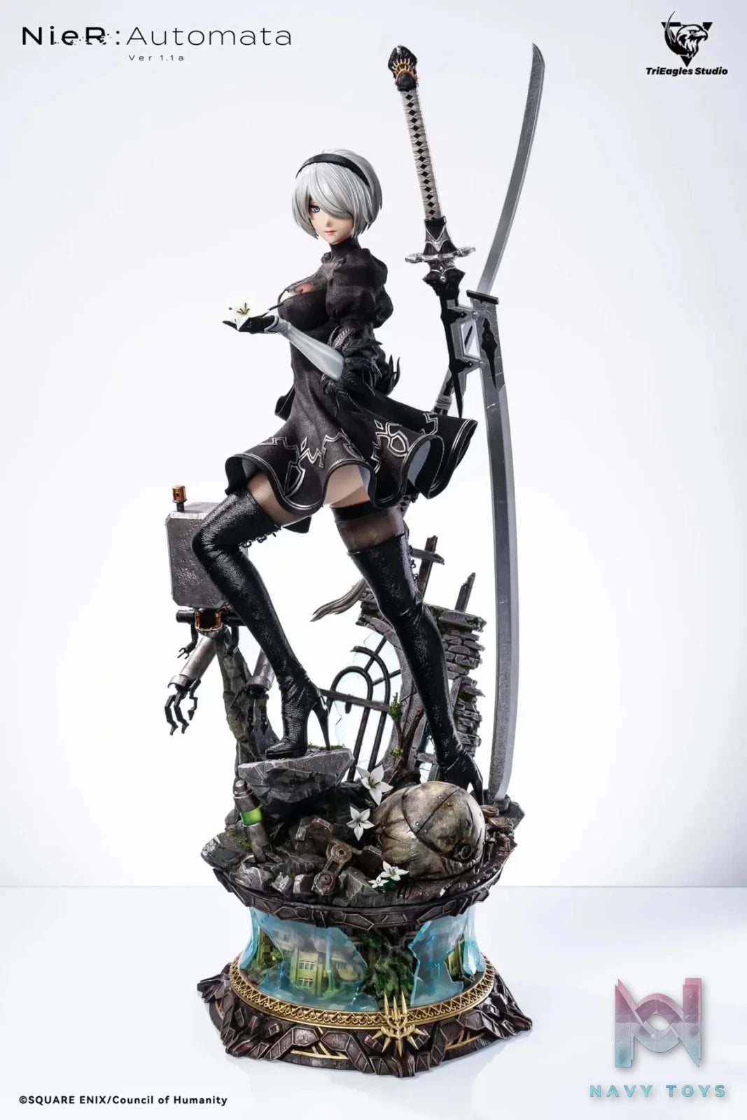 TriEagles Studio - NieR:Automata 2B (Licensed) resin statue Navy Toys anime figure