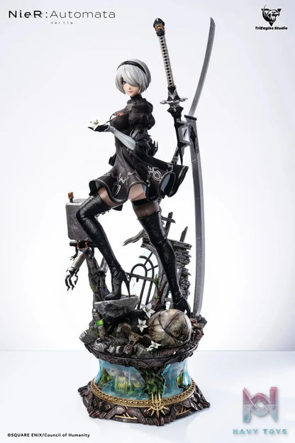 TriEagles Studio - NieR:Automata 2B (Licensed) resin statue Navy Toys anime figure
