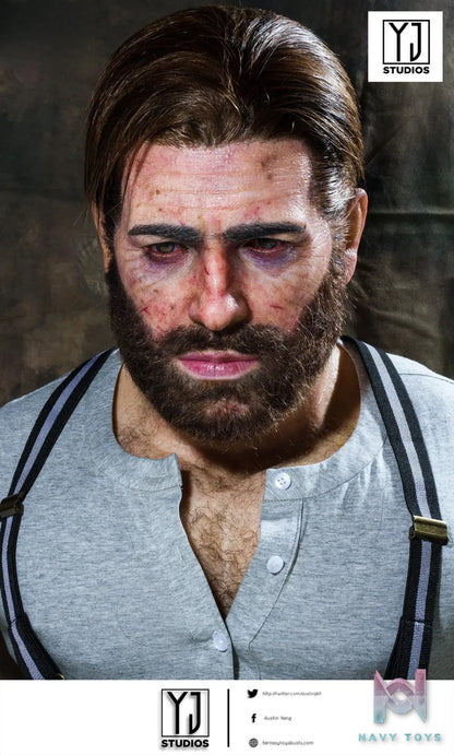 YJ Studio – Sick Version Arthur Morgan 1/1 Bust Red Dead Redemption