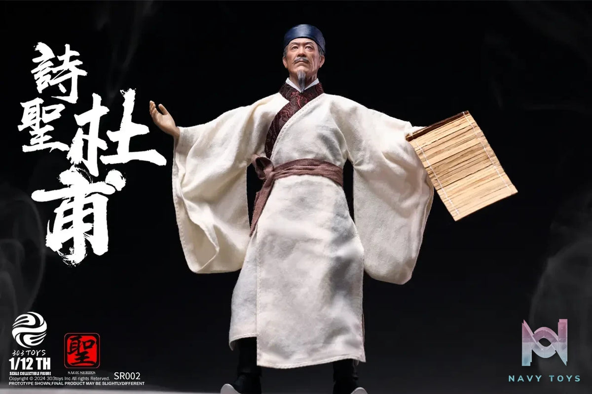 303TOYS Studio – 1/12 Sage Series DU FU The Poet Sage SR002