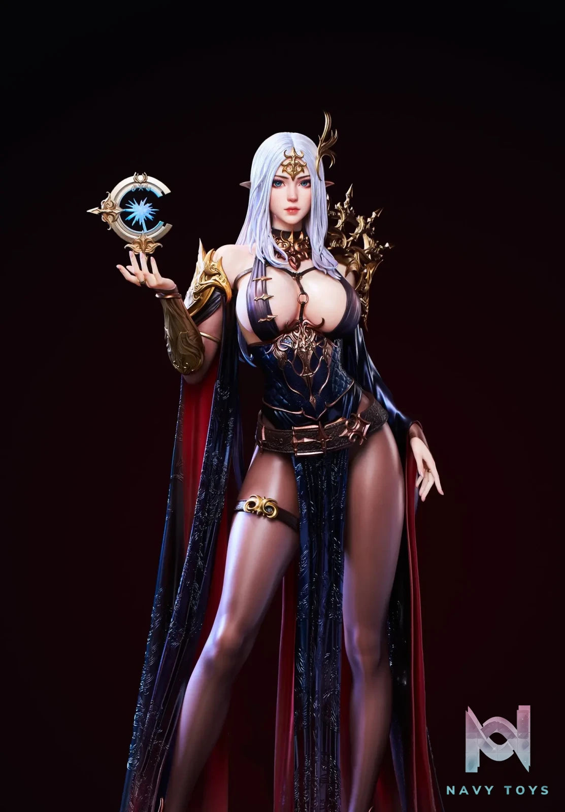 TriEagles Studio – EVO Myth Series Astral Dark Elf Ayla 1/4 Statue (Licensed)