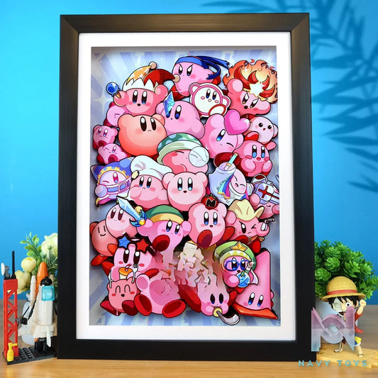 KALA HOME Studio – Kirby 3D Decorative Painting Kirby