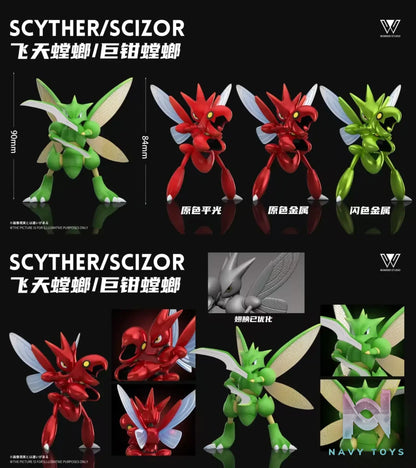 Wonder Studio – Scyther X Scizor Pokémon