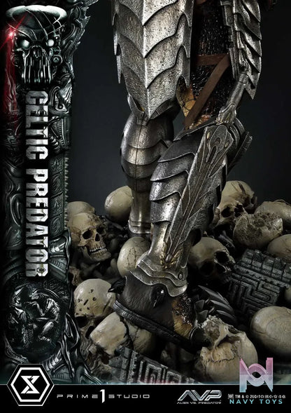 Prime 1 Studio Museum Masterline Alien vs. Predator Celtic Predator MMPR-05 MMPR-05S