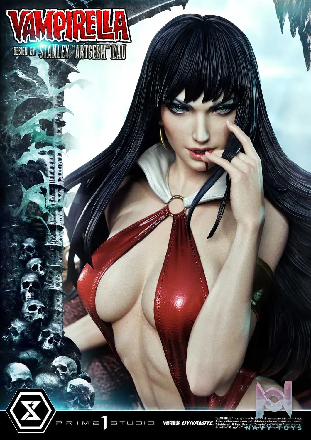 Prime 1 Studio – Museum Masterline Vampirella Vampirella (Concept by Stanley Artgerm Lau) MMVP-01 MMVP-01S (Licensed)