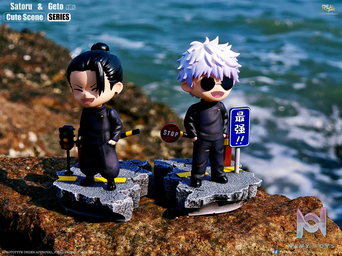 Real Creation Studio – Jujutsu Kaisen Chibi Scene Series #4 Suguru Geto & Satoru Gojo 3.0