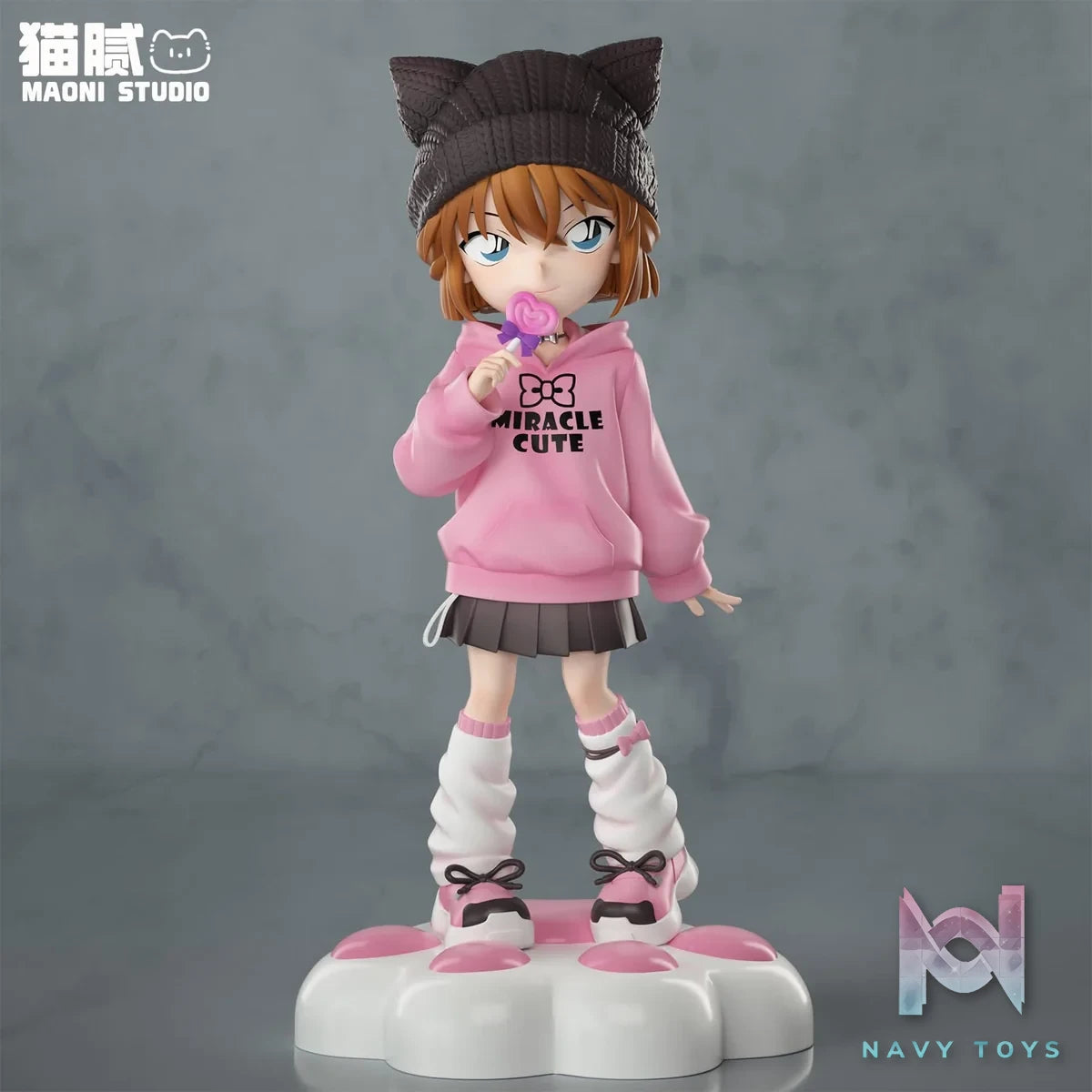 Cat ear Haibara Ai resin statue Maoni Studio anime figure