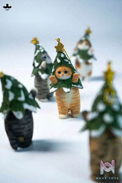 JXK – Christmas Tree Cat JXK325-1A/B/C/D JXK325-2A/B/C/D (Licensed)