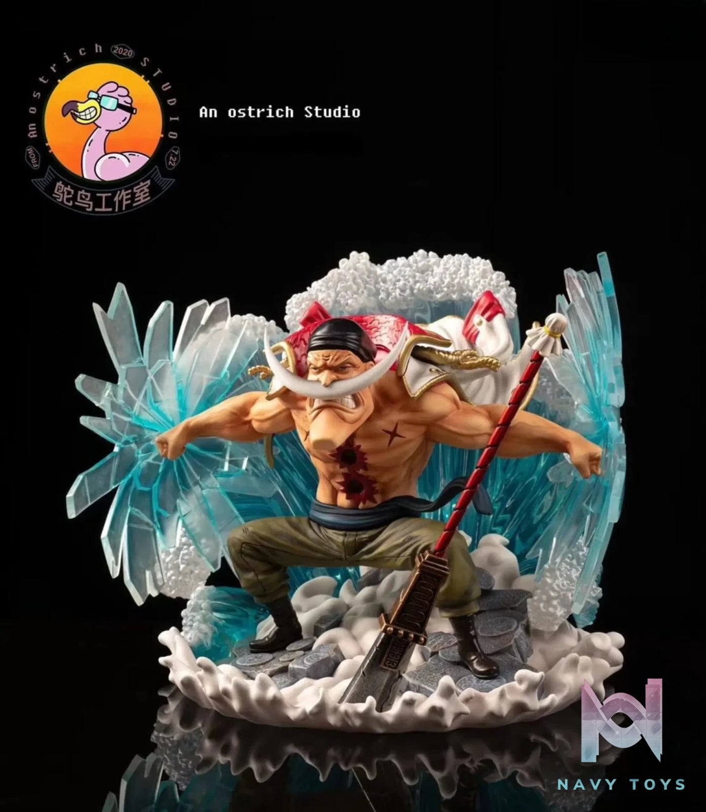 An Ostrich Studio – One Piece Whitebeard – Edward Newgate