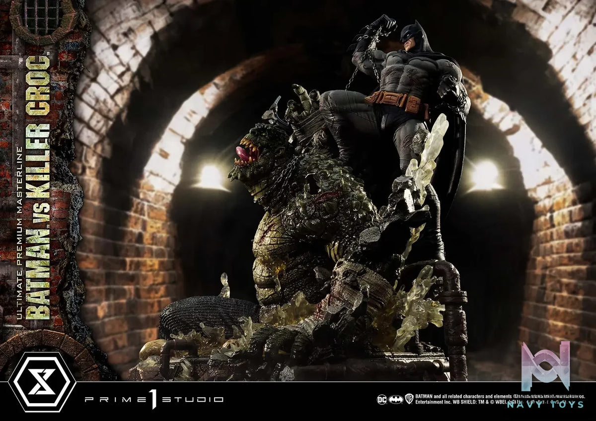 Prime 1 Studio – Ultimate Premium Masterline Batman (Comics) Batman Versus Killer Croc UPMDC-07 UPMDC-07DX UPMDC-07DXS (Licensed)