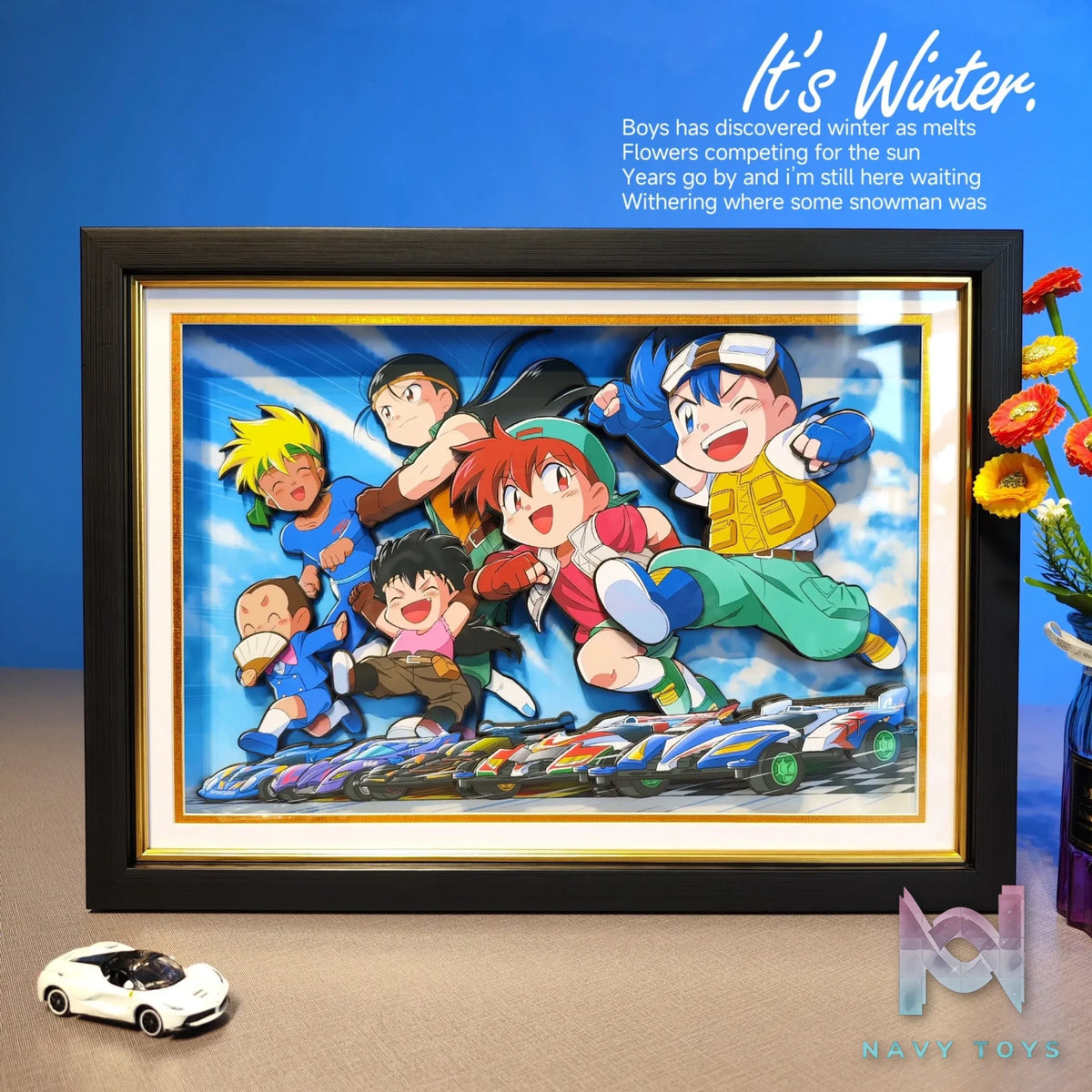 Yu Zhi Jiang Studio – Multiple Characters Series #2 3D Decorative Painting Bakusou Kyoudai Let’s & Go!!