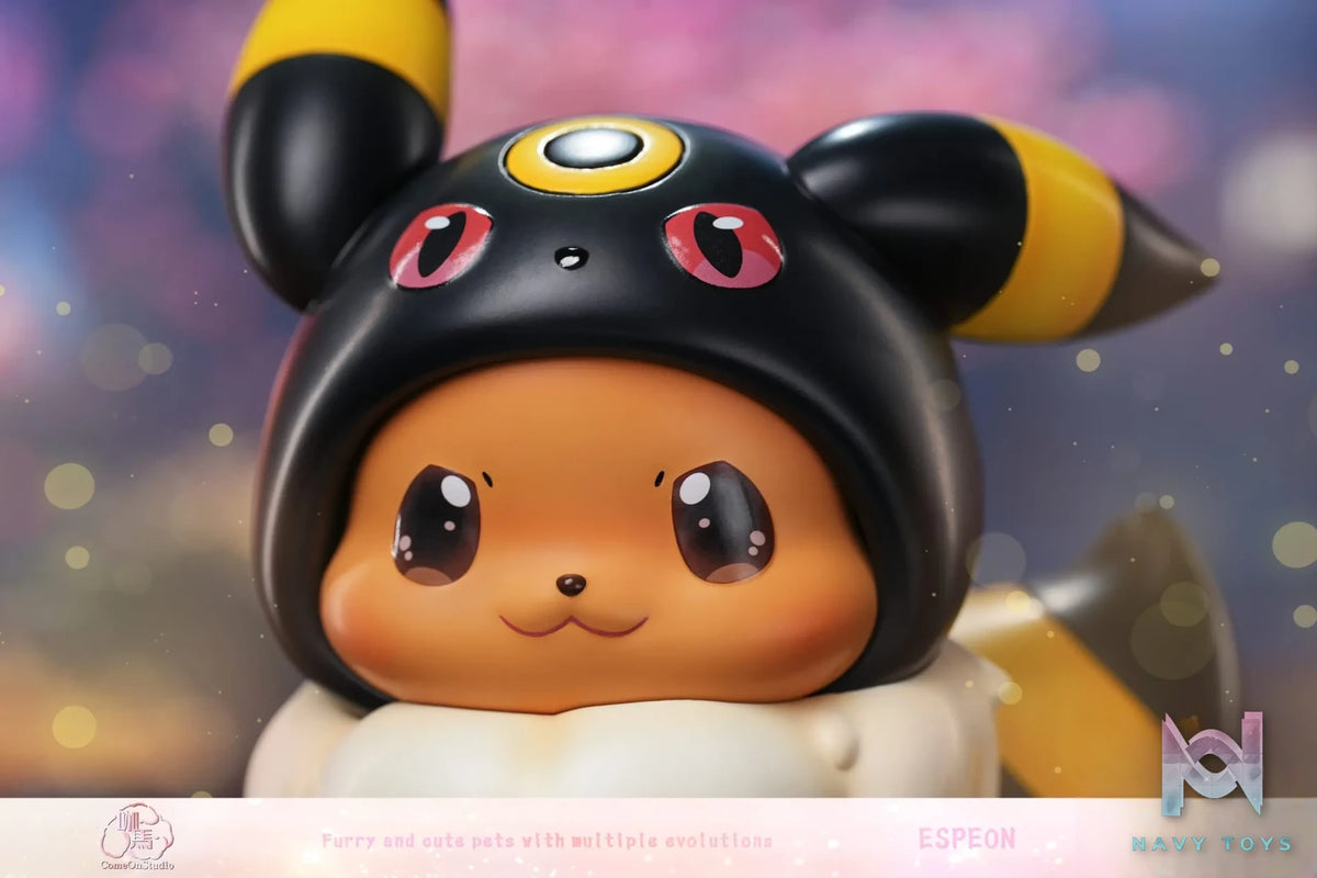 Come On Studio – Pokémon Chibi Eevee Dress Up Series #2 Espeon & Umbreon