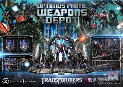 Prime 1 Studio – Museum Masterline Transformers: Dark of the Moon (Film) Optimus Prime Weapons Depot MMTFM-38 MMTFM-38S (Licensed)