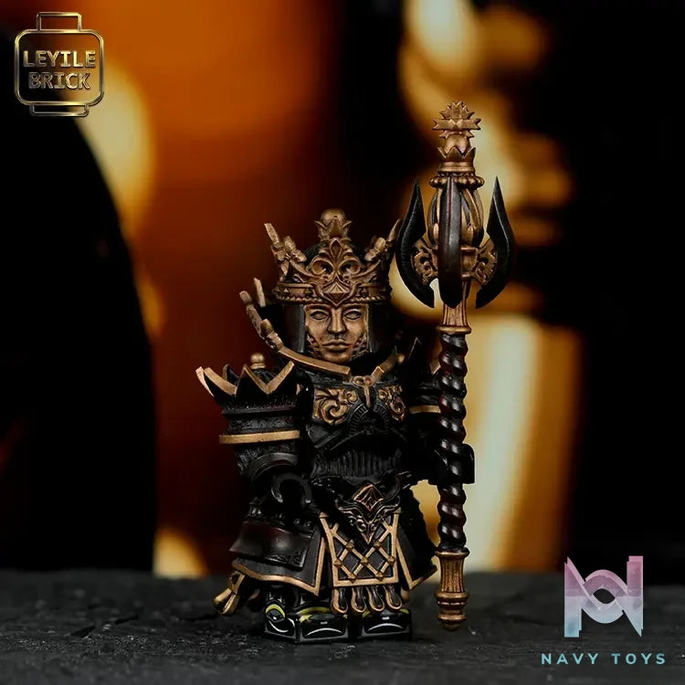 LEYILEBRICK Studio – Chess – Queen (Black & White) LYLST654 LYLST655