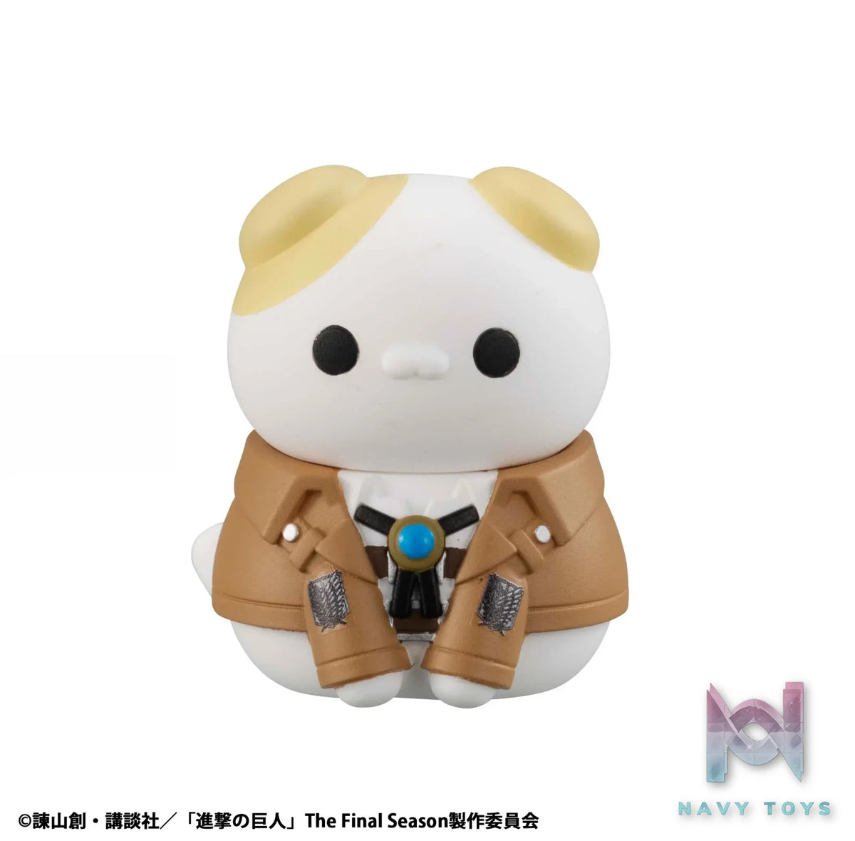Megahouse – MEGA CAT PROJECT Attack on Titan Shingeki no Nyanko Survey Corps Group danyan! 8Pack BOX (Licensed)