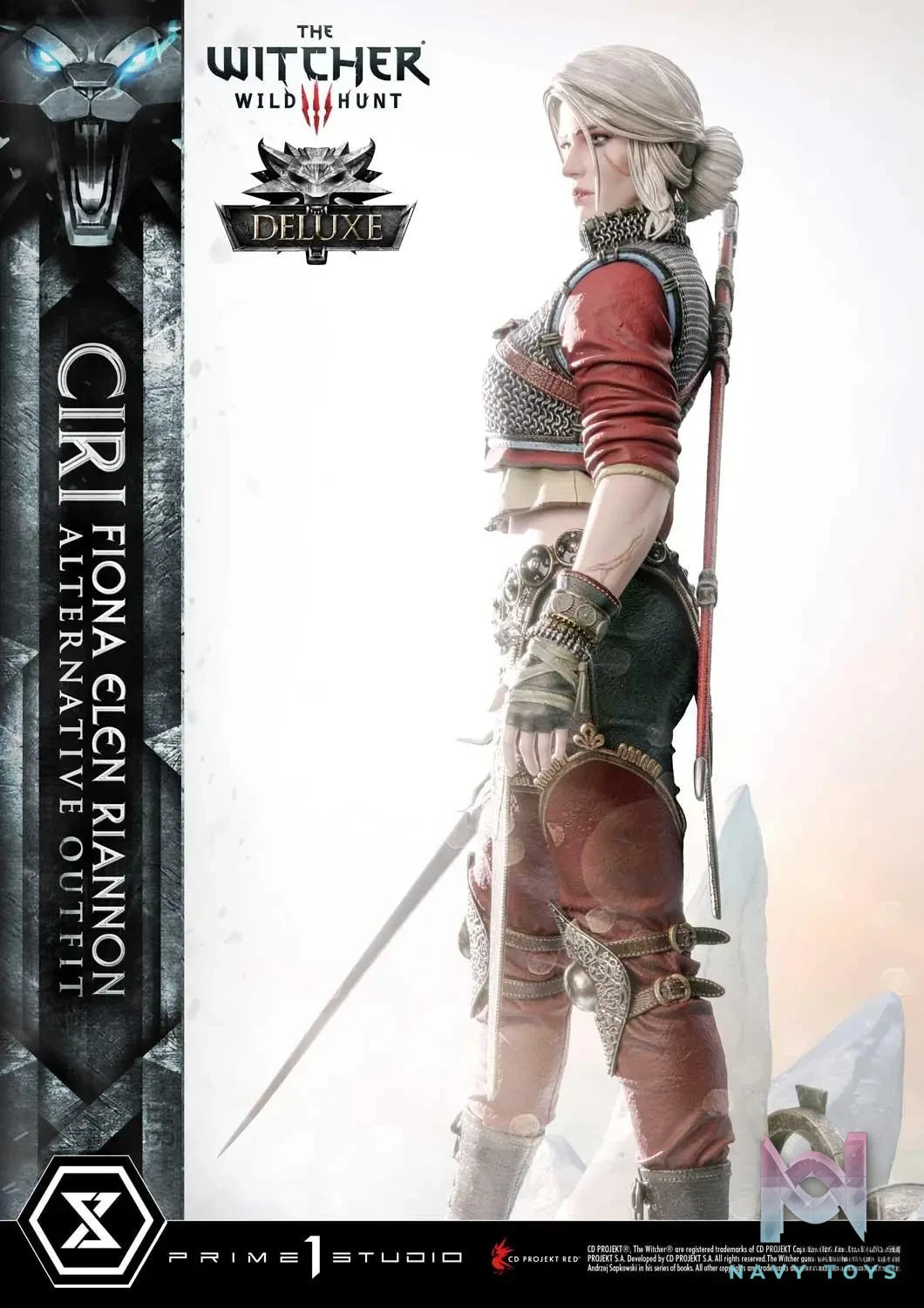 Prime 1 Studio – Premium Masterline The Witcher 3: Wild Hunt Ciri Fiona Elen Riannon Alternative Outfit PMW3-10 PMW3-10DX PMW3-10DXS(Licensed)