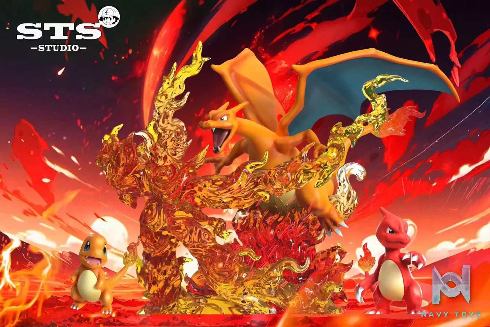 STS Studio – Charizard Evolution Set