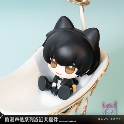 KURO GAMES – Wuthering Waves Echo-Shell Series Bathtub Dog Figurine (Licensed)