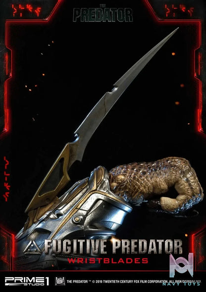 Prime 1 Studio – Life Size Bust The Predator (Film) Fugitive Predator Wristblades LSTPR-02 (Licensed)