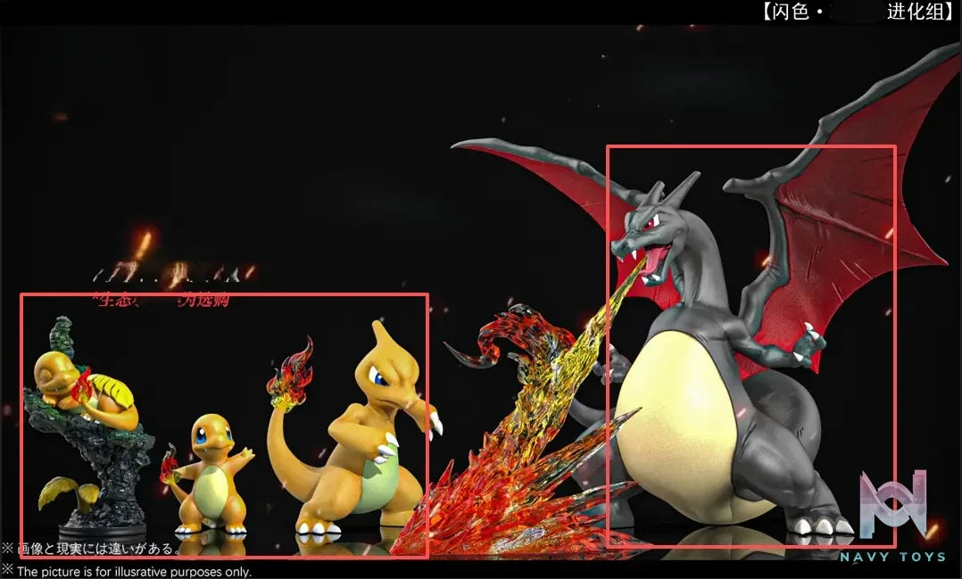 Wang Wang Studio – Charizard Evolution Set Pokémon