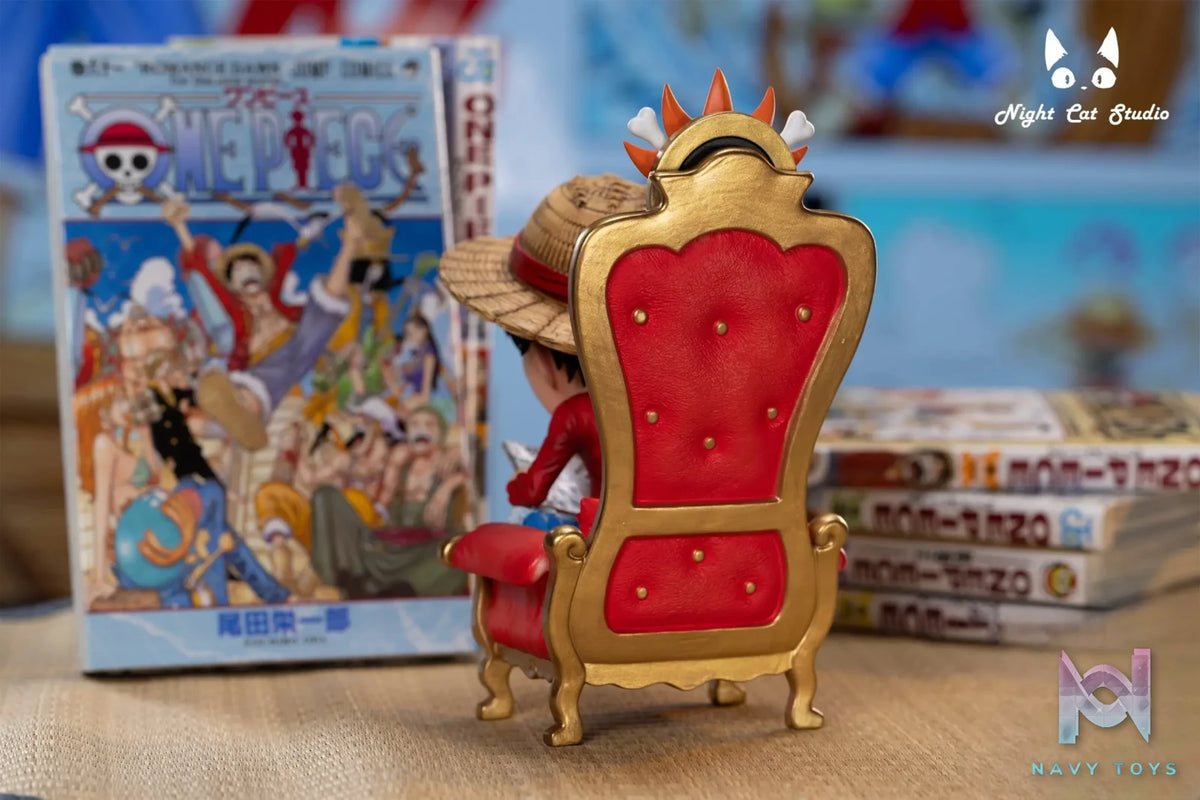 Night Cat Studio – One Piece Reading Luffy