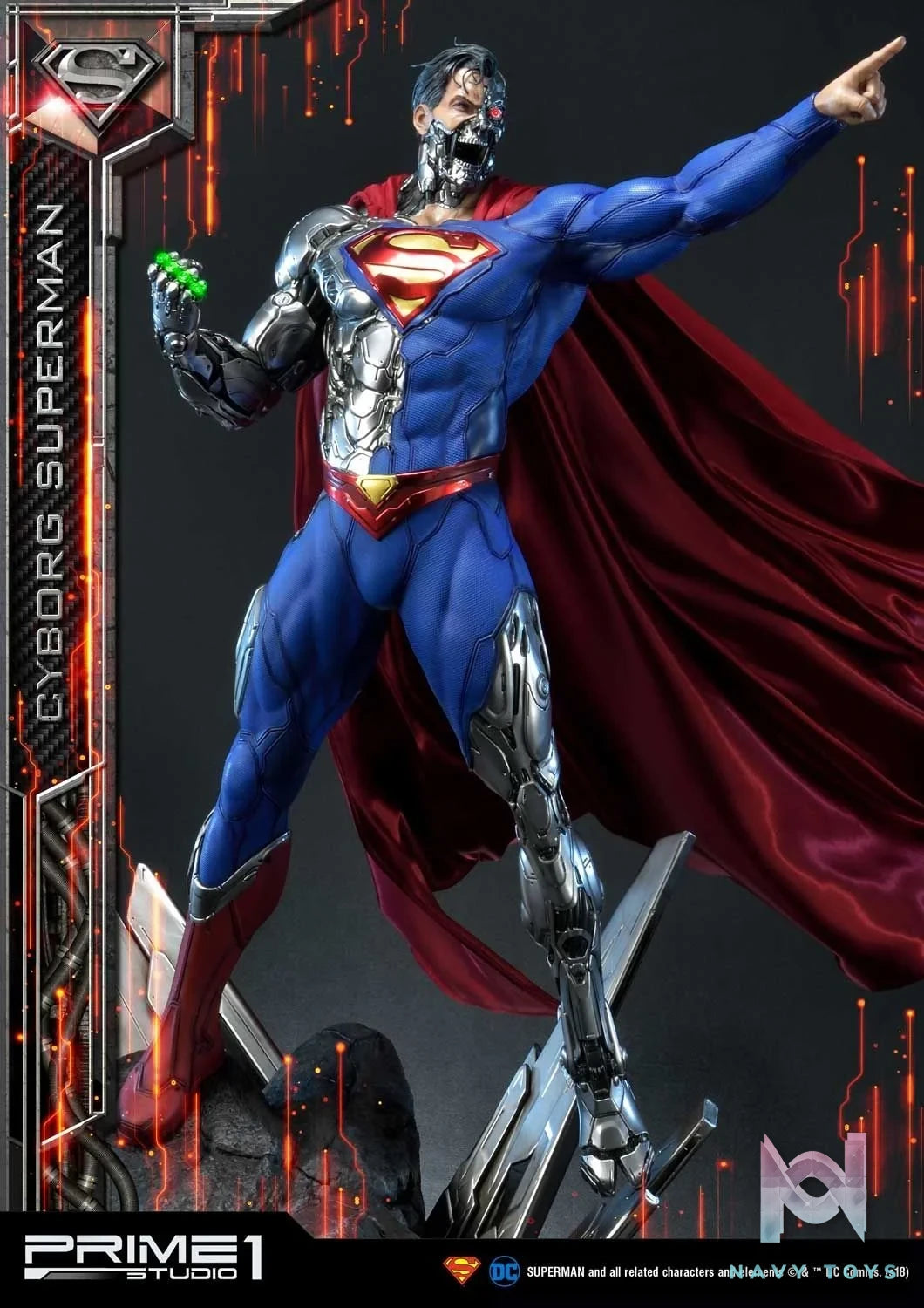 Cyborg Superman - Superman - Prime 1 Studio (MMDC - 32EX) resin statue Prime 1 Studio anime figure