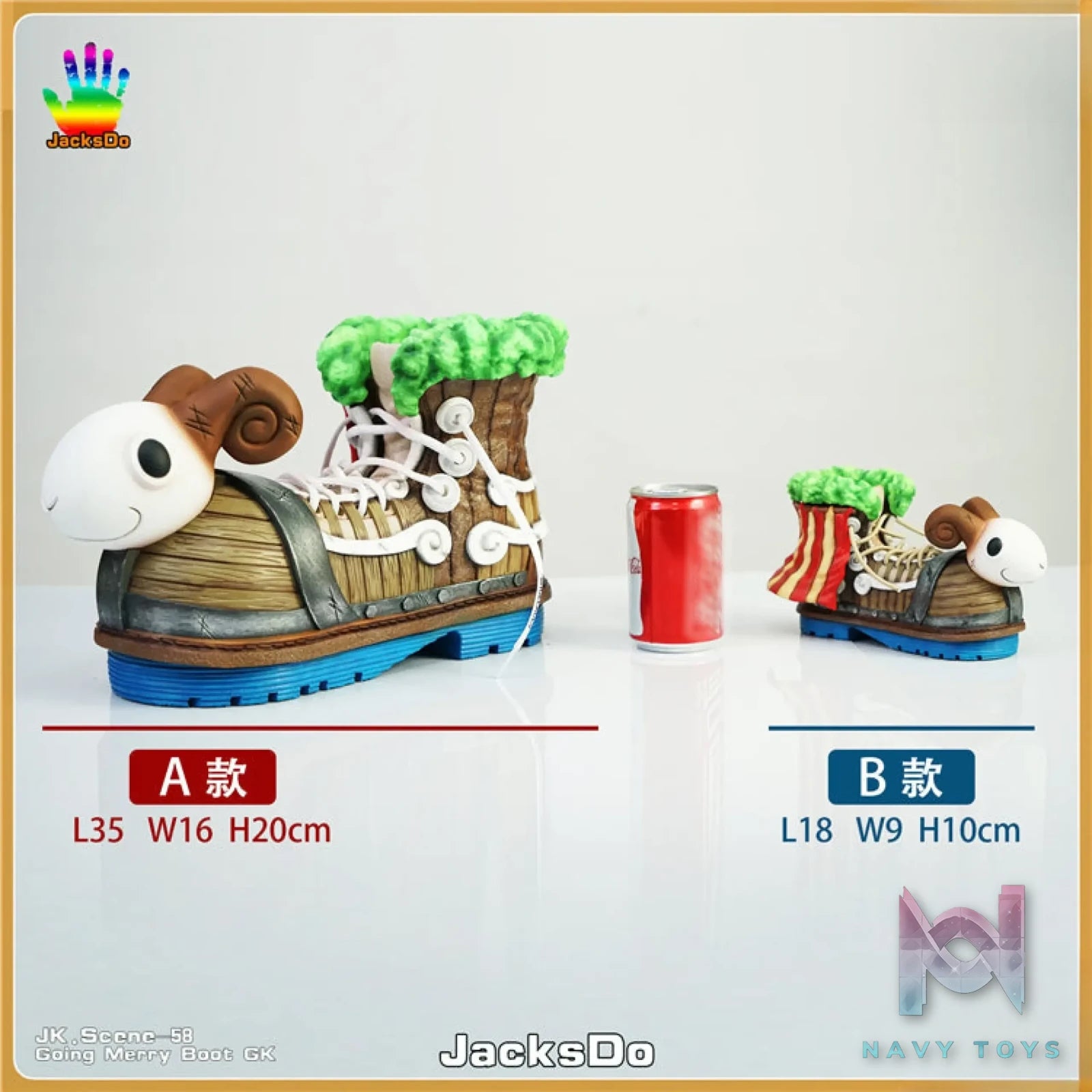 JacksDo Studio – One Piece Going Merry Boots