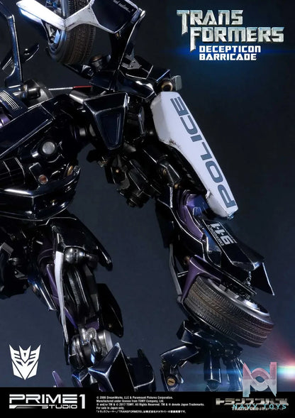 Prime 1 Studio – Museum Masterline Transformers (Film) Decepticon Barricade MMTFM-15 (Licensed)