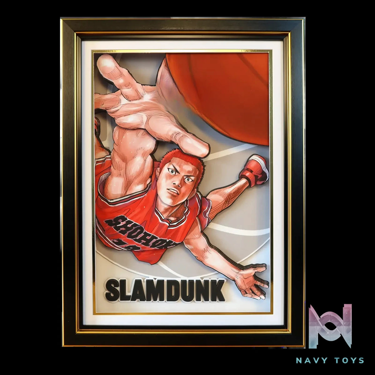 KALA HOME Studio – Hanamichi Sakuragi #02 3D Decorative Painting Slam Dunk