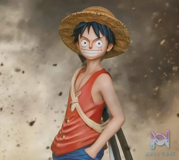 AO Studio - One Piece Pirate Series luffy resin statue Navy Toys anime figure