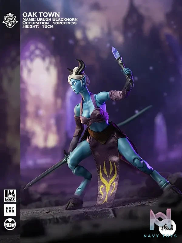 Lazy Monster Studio – Oak town Berylia Dark Moon Assassin & Sorceress (Licensed)