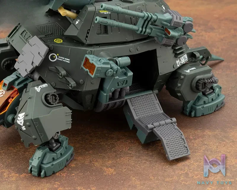Kotobukiya – HMM ZOIDS RZ-013 CANNON TORTOISE Marking Plus Ver. 1/72 Plastic Model (Licensed)
