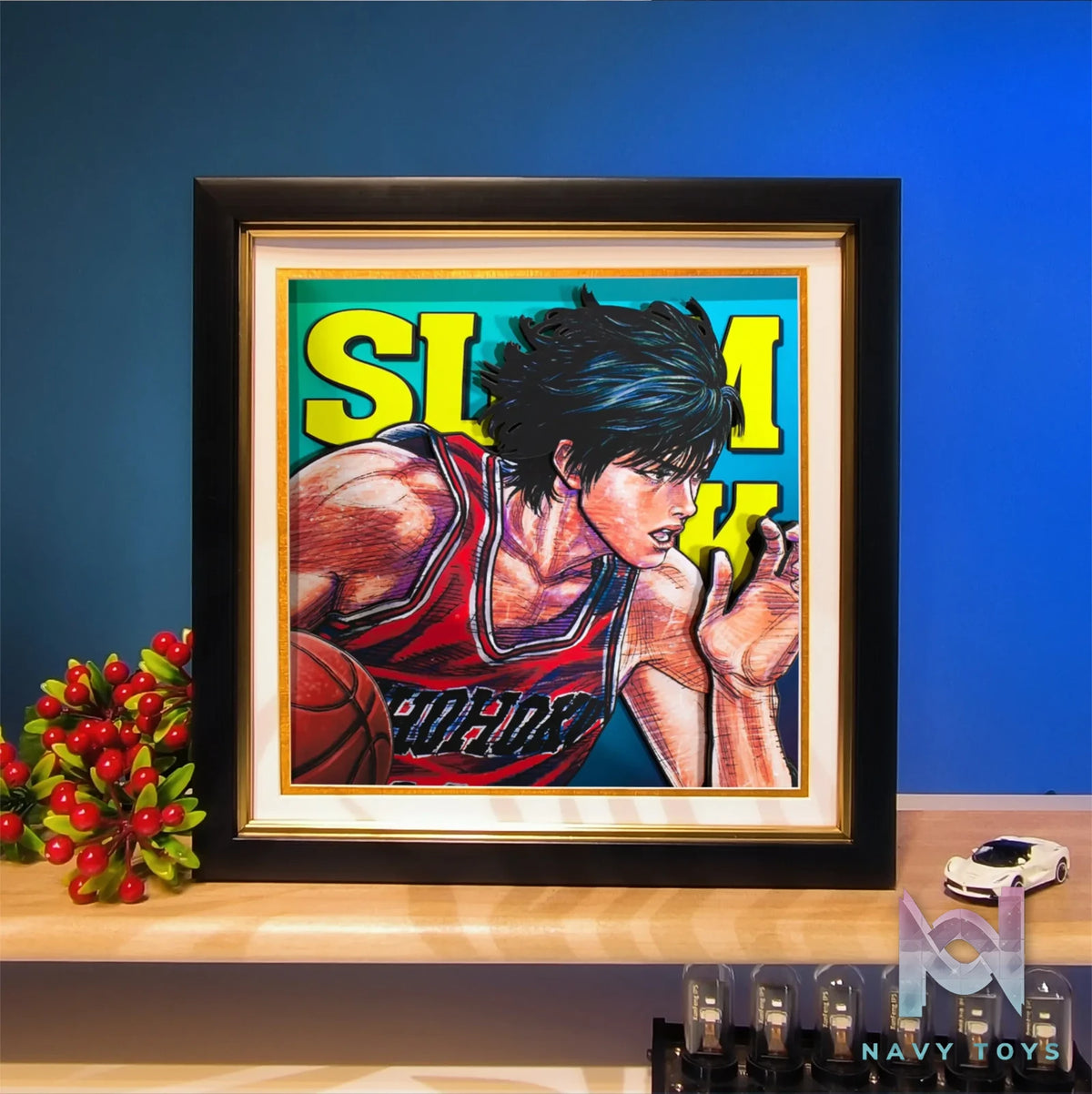 Yu Zhi Jiang Studio – Kaede Rukawa Series #2 3D Decorative Painting Slam Dunk