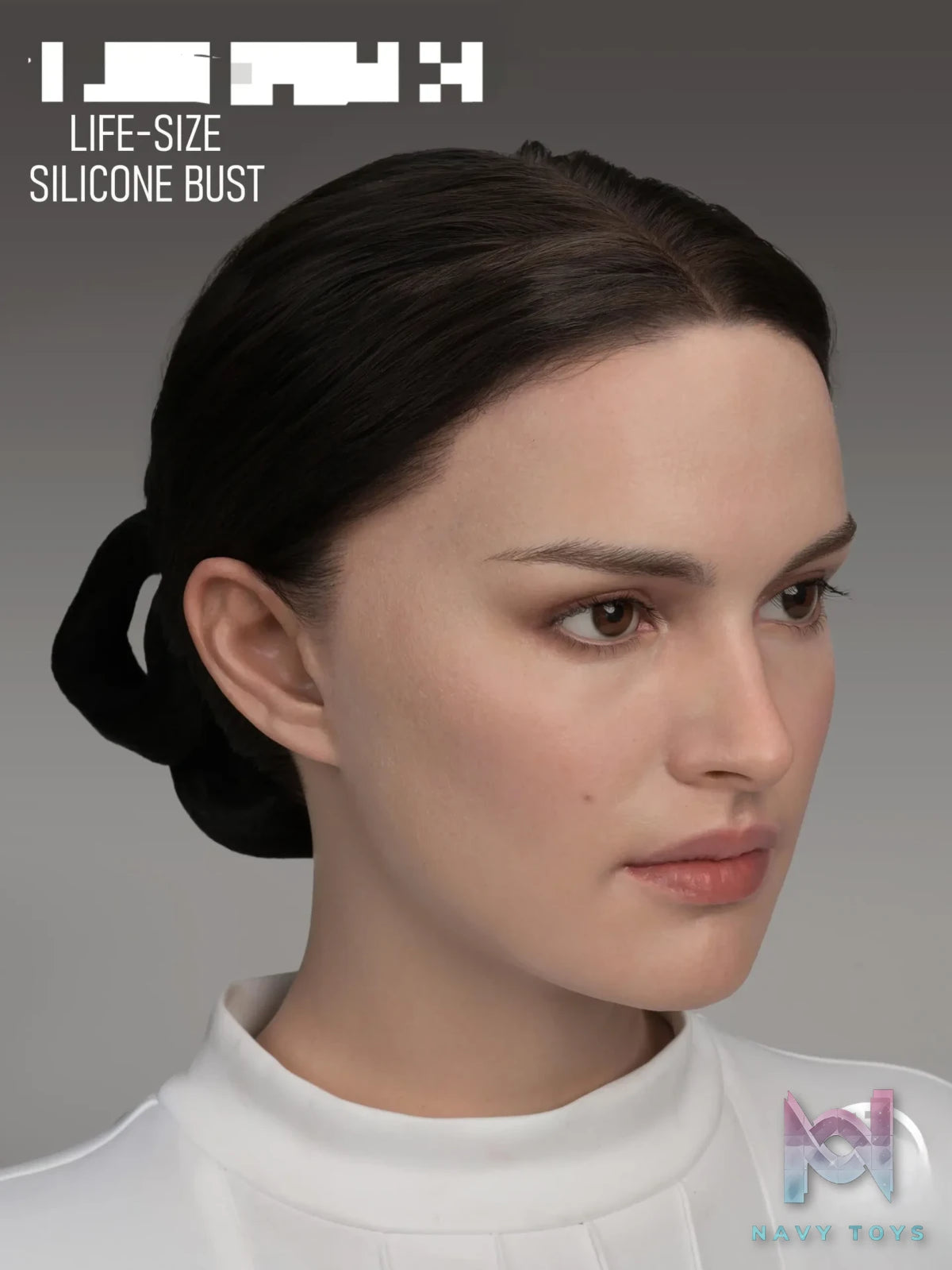 C.R.C Atelier Studio – Natalie Portman Lifesize Silicone Bust Superstar