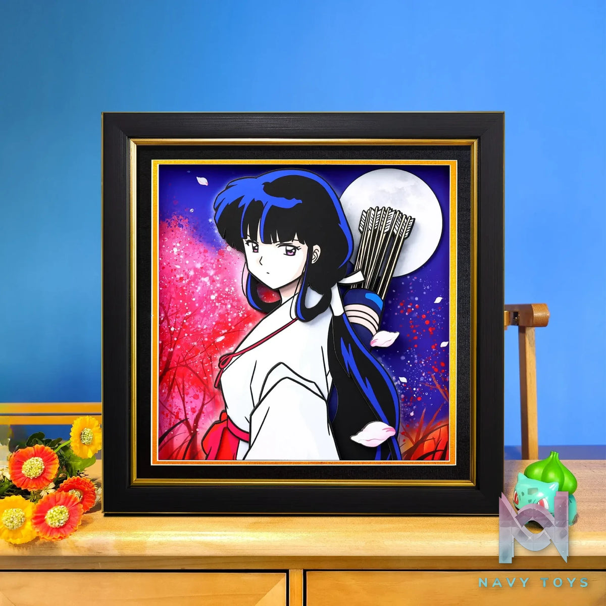 Yu Zhi Jiang Studio – Kikyo 3D Decorative Painting Inuyasha