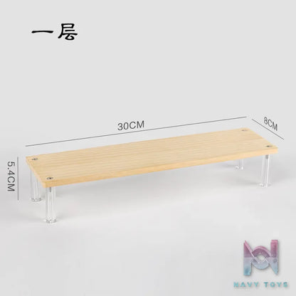 Showcase Factory – Acrylic Stair Display Stand for Nendoroids Blind Boxes Mini Figures