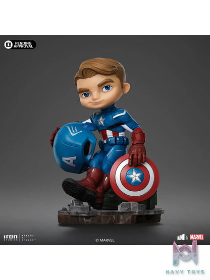 Iron Studio – Marvel MiniCo Series Spider-Man & Splinter & Apollo 11 Astronaut & Captain America (Licensed)