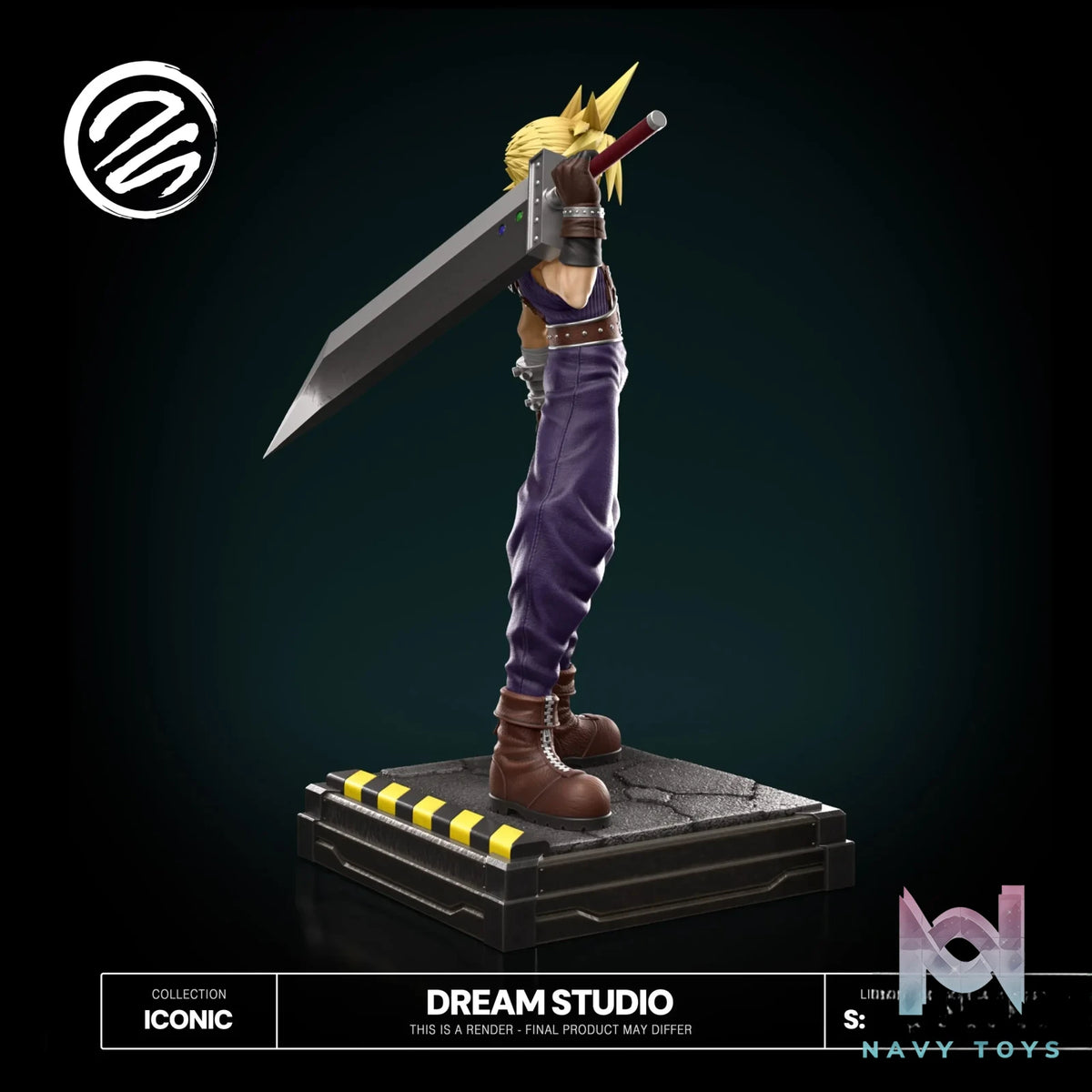 Dream Studio – Final Fantasy OG Cloud FFVII 2.0