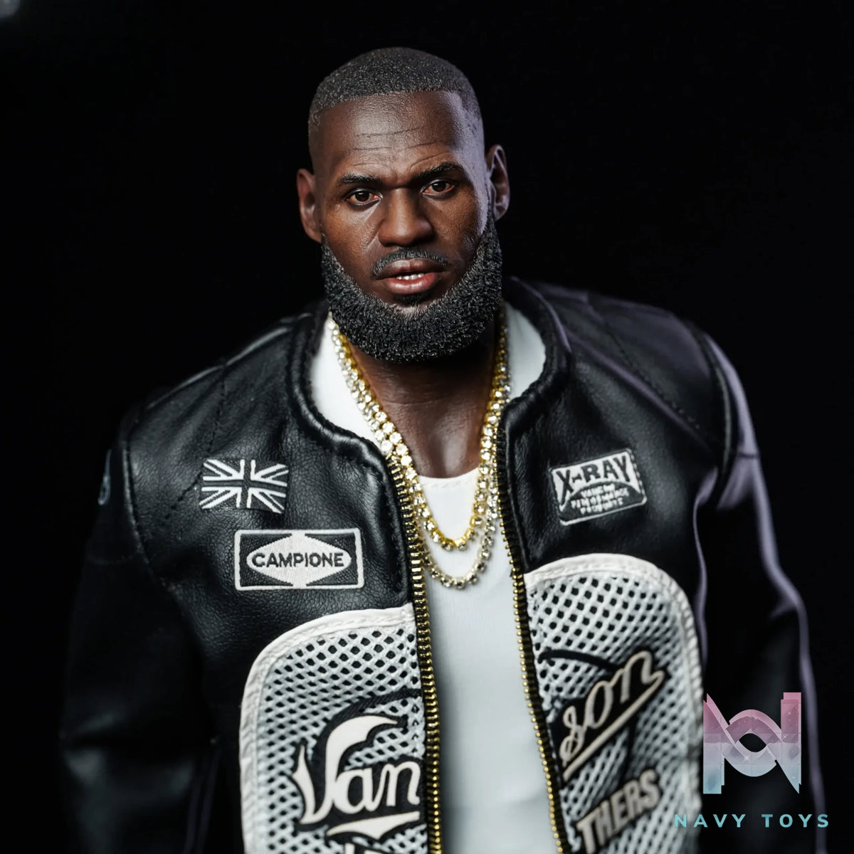 ReSet Studio – 1/6 Leather Jacket LeBron James Articulated Figure Limited Edition NBA
