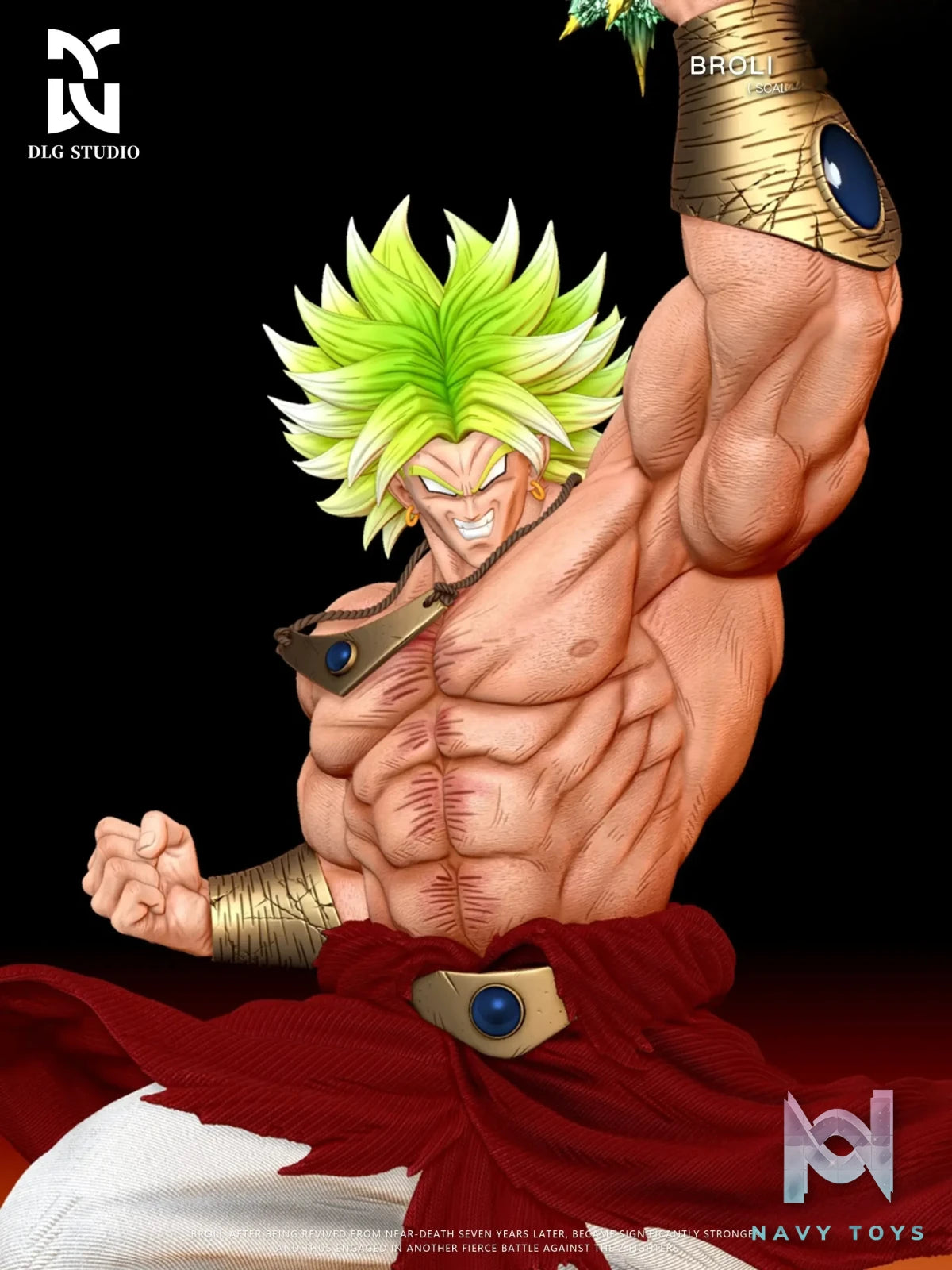 DLG Studio – Broly Single Character Museum Statue Series Dragon Ball