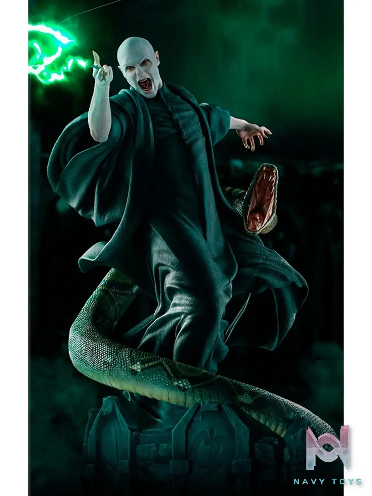 IRON Studio - Statue Voldemort and Nagini Harry Potter Legacy Replica 1/4 (Licensed) resin statue Navy Toys anime figure