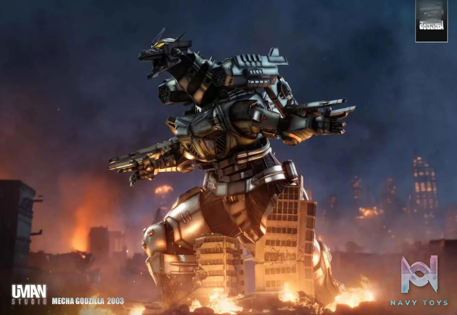 UMAN Studio – Gojira Mechanical gojira (Licensed)