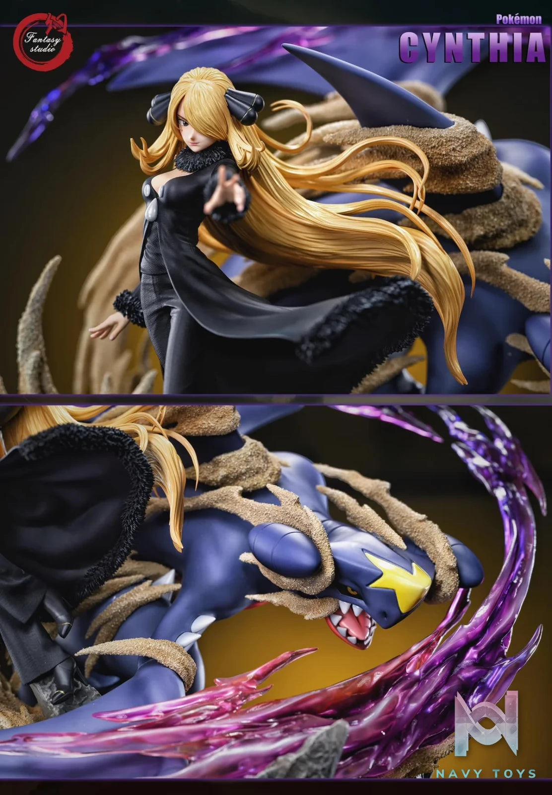 Fantasy Studio - Pokemon - Cynthia resin statue Fantasy Studio anime figure