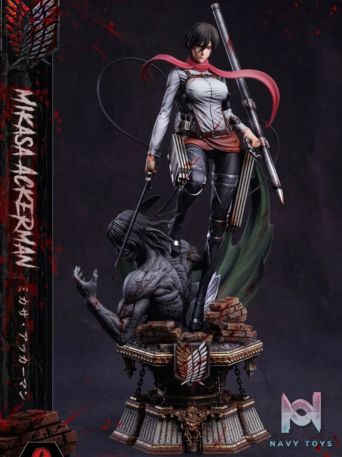 Mikasa Ackerman - Attack on Titan - LC Studio resin statue lc Studio anime figure