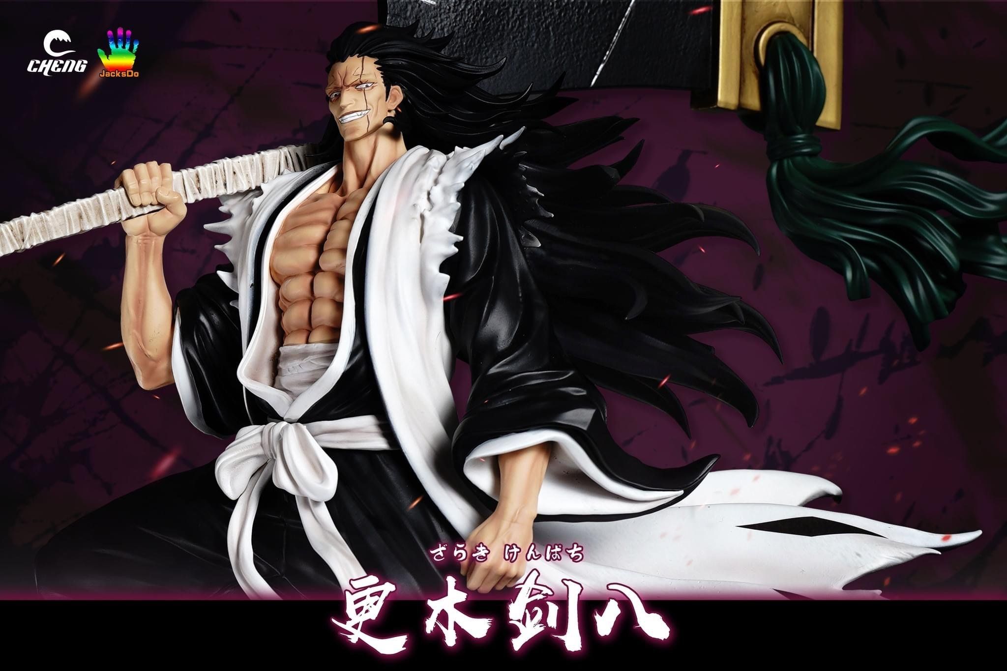 Kenpachi Zaraki - Cheng & Jacksdo Studio resin statue Cheng x Jacksdo Studio anime figure