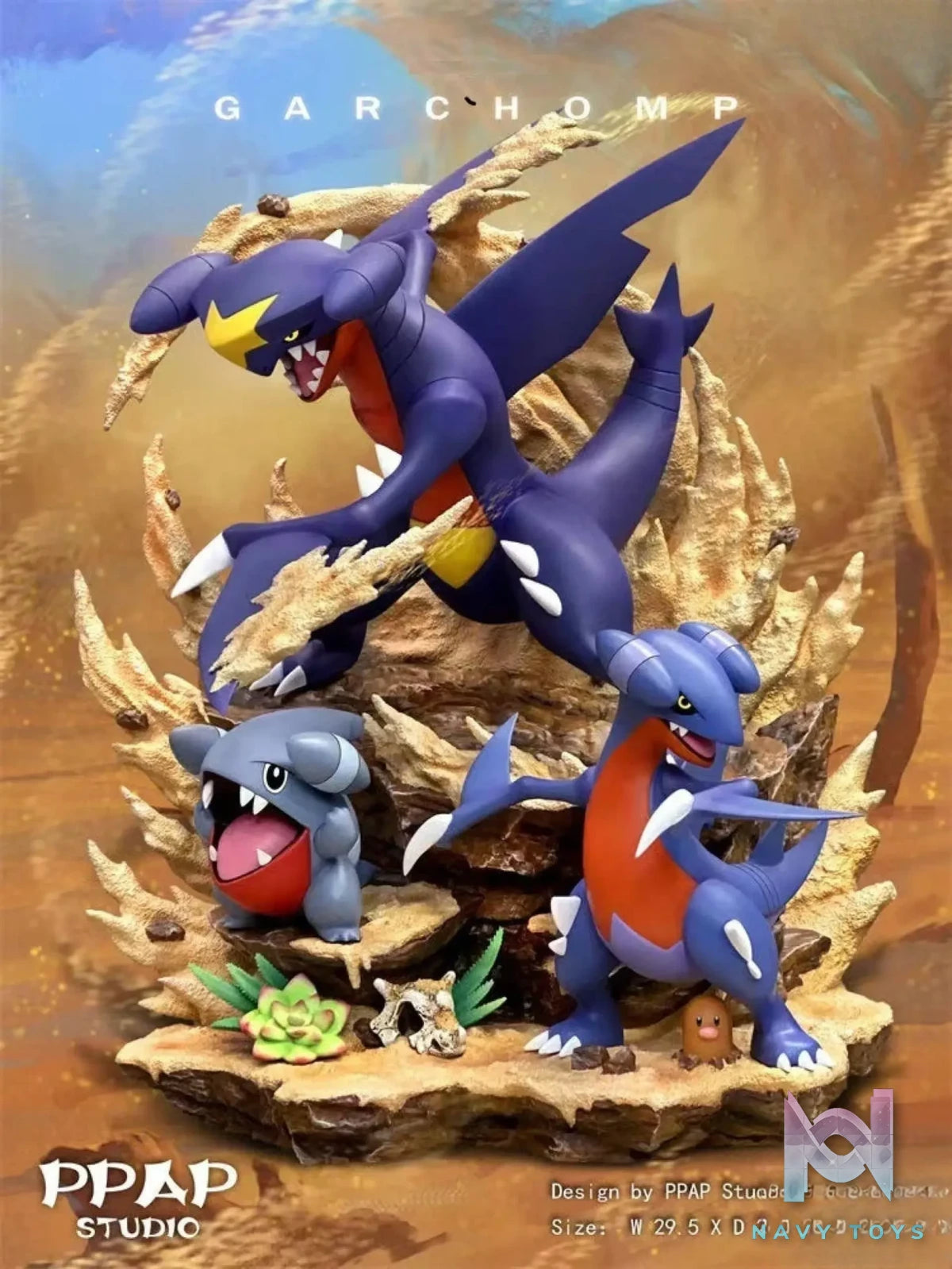 PPAP Studio – Pokémon Garchomp Evolution Series