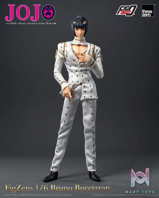 Threezero – JOJO’s Bizarre Adventure Golden Wind FigZero 1/6 Bruno Bucciarati 3Z06590M0 (Licensed)