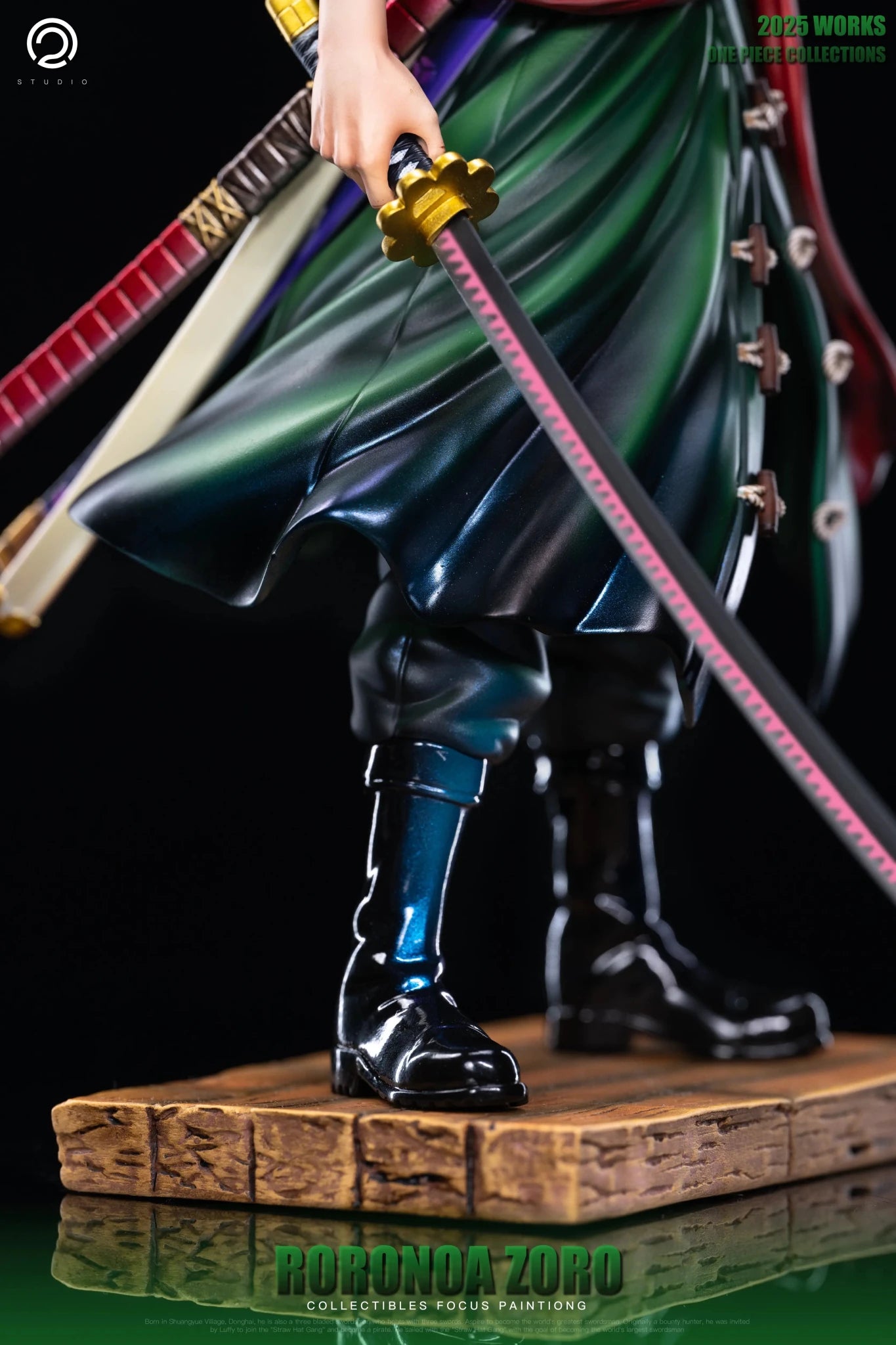 C2 Studio - One Piece Straw Hat Pirates Two Years Later 8 Zoro resin statue Navy Toys anime figure