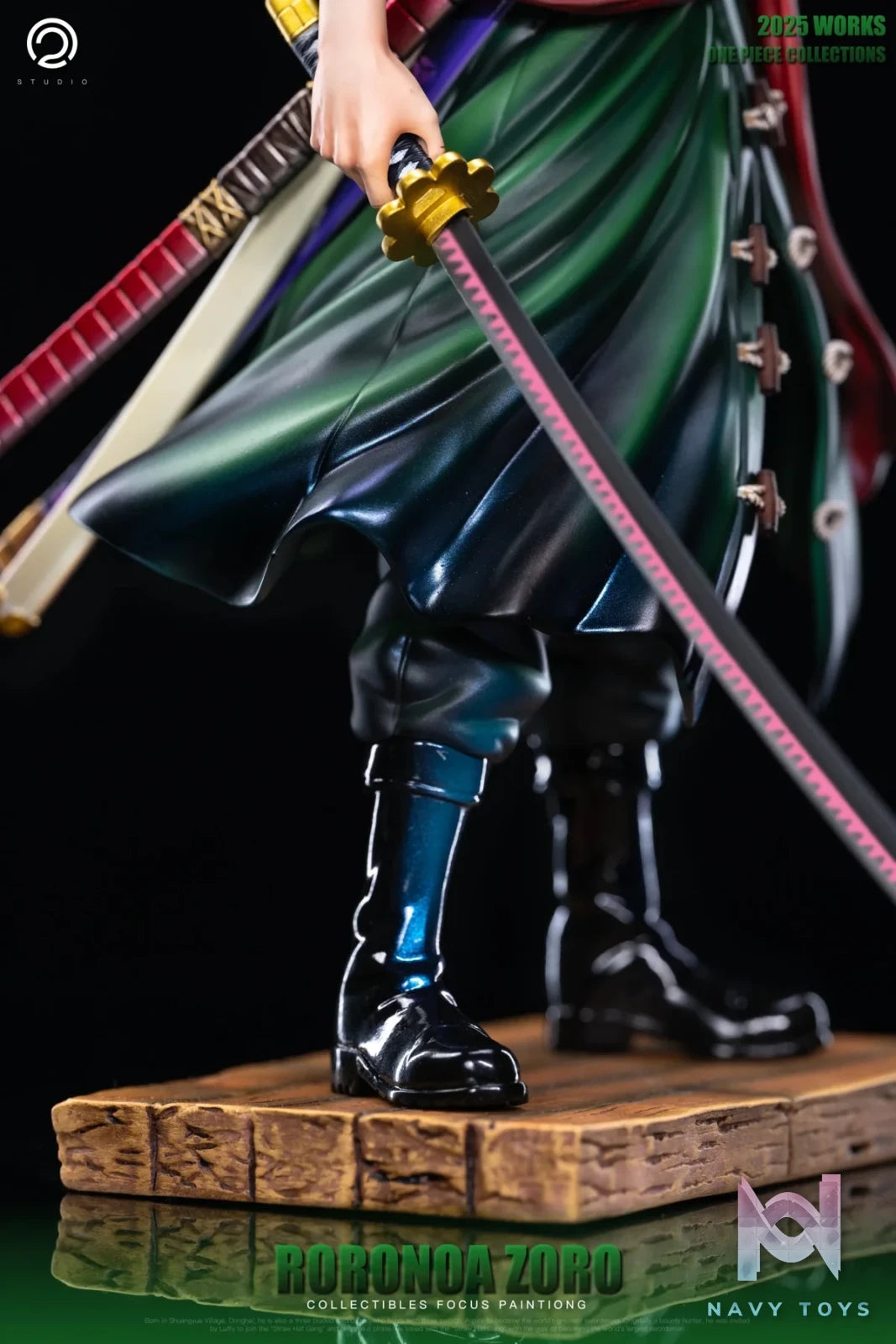 C2 Studio - One Piece Straw Hat Pirates Two Years Later 8 Zoro resin statue Navy Toys anime figure